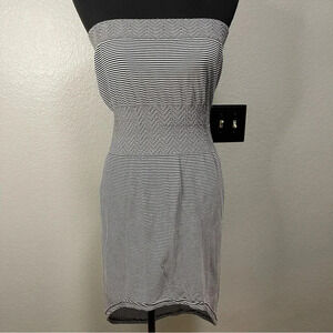 Lark + Grey Dress Women's Size S/M Striped Strapless